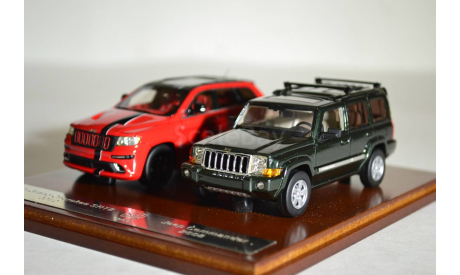 Jeep Grand Cherokee SRT8 2012 Jeep Commander 2008, масштабная модель, GLM, 1:43, 1/43