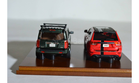 Jeep Grand Cherokee SRT8 2012 Jeep Commander 2008, масштабная модель, GLM, 1:43, 1/43