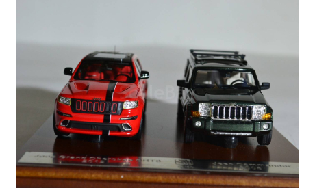 Jeep Grand Cherokee SRT8 2012 Jeep Commander 2008, масштабная модель, GLM, 1:43, 1/43