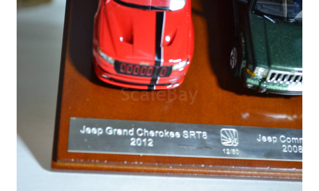 Jeep Grand Cherokee SRT8 2012 Jeep Commander 2008, масштабная модель, GLM, 1:43, 1/43