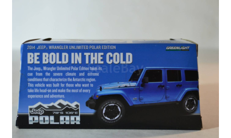Jeep Polar Blue, масштабная модель, Greenlight Collectibles, scale43