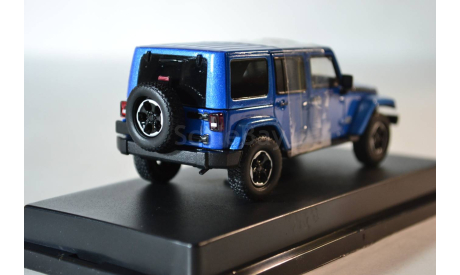 Jeep Polar Blue, масштабная модель, Greenlight Collectibles, scale43