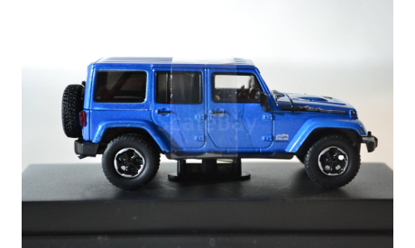 Jeep Polar Blue, масштабная модель, Greenlight Collectibles, scale43