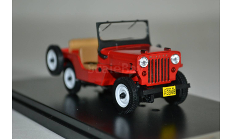 Jeep Willys CJ3B 1953 (365), масштабная модель, Premium X, scale43