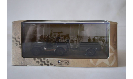 Jeep Willys MB, масштабная модель, Atlas, 1:43, 1/43