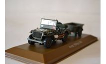 Jeep Willys MB, масштабная модель, Atlas, 1:43, 1/43