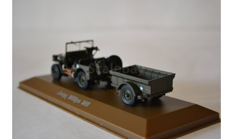 Jeep Willys MB, масштабная модель, Atlas, 1:43, 1/43