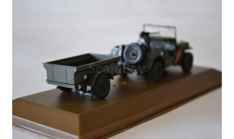 Jeep Willys MB, масштабная модель, Atlas, 1:43, 1/43