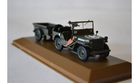 Jeep Willys MB, масштабная модель, Atlas, 1:43, 1/43