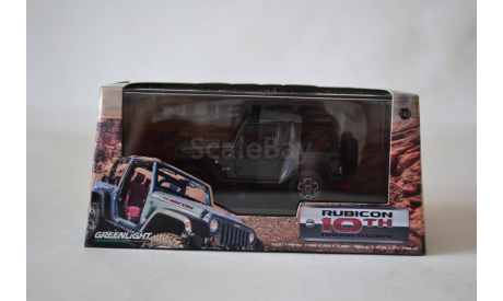 Jeep Wrangler  Rubicon 10 th, масштабная модель, Greenlight Collectibles, 1:43, 1/43