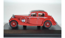 Jaguar SS 2.5 Saloon Maroon 1937, масштабная модель, Oxford, scale43