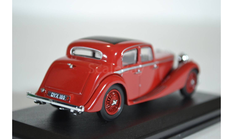 Jaguar SS 2.5 Saloon Maroon 1937, масштабная модель, Oxford, 1:43, 1/43