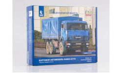 Сборная модель КАМАЗ-43118 6x6 бортовой с тентом !!!!100% комплектность!!!