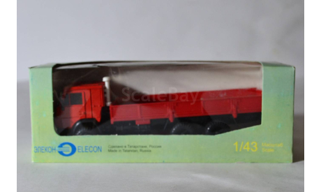 Камаз 5320 бортовой, кр, масштабная модель, АРЕК (Элекон), 1:43, 1/43