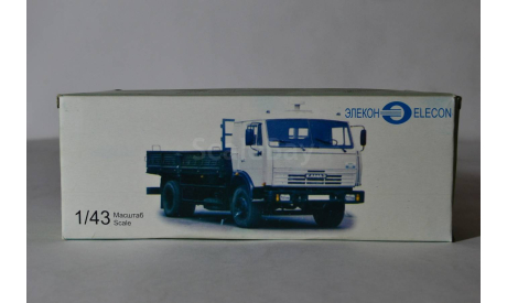 Камаз 5320 бортовой, кр, масштабная модель, АРЕК (Элекон), 1:43, 1/43