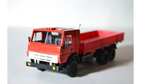Камаз 5320 бортовой, кр, масштабная модель, Элекон, scale43