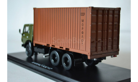 KAMAZ-53212 с 20-футовым контейнером, масштабная модель, Start Scale Models (SSM), 1:43, 1/43