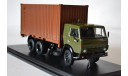 KAMAZ-53212 с 20-футовым контейнером, масштабная модель, Start Scale Models (SSM), 1:43, 1/43
