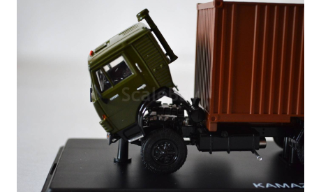 KAMAZ-53212 с 20-футовым контейнером, масштабная модель, Start Scale Models (SSM), 1:43, 1/43