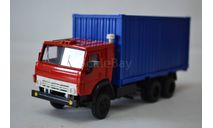Камаз-53212 контейнеровоз кр.син, масштабная модель, АРЕК (Элекон), 1:43, 1/43