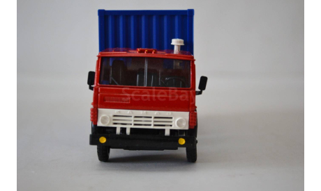 Камаз-53212 контейнеровоз кр.син, масштабная модель, АРЕК (Элекон), 1:43, 1/43