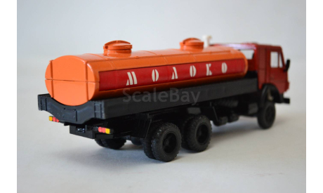 Камаз 53212 Молоко кр. оранж, масштабная модель, Элекон, 1:43, 1/43