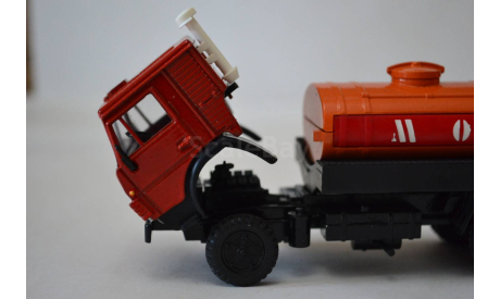 Камаз 53212 Молоко кр. оранж, масштабная модель, Элекон, 1:43, 1/43