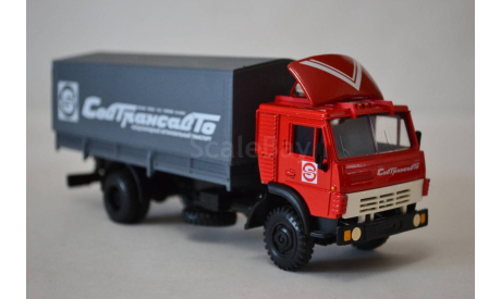 Камаз 5325 с тентом Совтрансавто кр.сер, масштабная модель, АРЕК (Элекон), 1:43, 1/43
