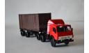 Камаз-5410 контейнеровоз со СП (кр.каб., кор.кон.), масштабная модель, Элекон, 1:43, 1/43