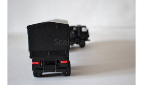 Камаз 5410 с п.пр тент Россия.чёрн, масштабная модель, Элекон, 1:43, 1/43