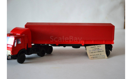 Камаз 5410 СП с п.пр тент красн, масштабная модель, Элекон, 1:43, 1/43