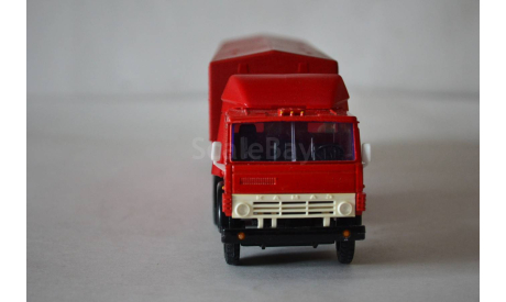 Камаз 5410 СП с п.пр тент красн, масштабная модель, Элекон, 1:43, 1/43