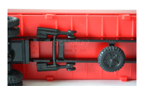 Камаз 5410 СП с п.пр тент красн, масштабная модель, Элекон, 1:43, 1/43