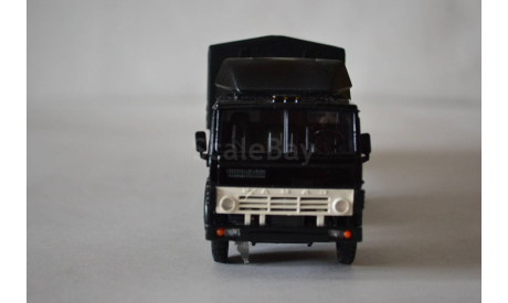 Камаз 5410 СП с п.пр тент Россия.чёрн, масштабная модель, Элекон, scale43