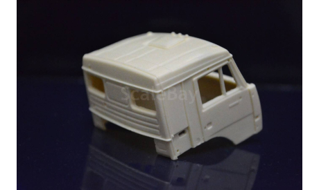 кабина  - камаз 5460 и тд, сборная модель автомобиля, ИВ, 1:43, 1/43