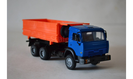 Камаз 55102 сельхоз(кабина син. куз. ор.), масштабная модель, Элекон, 1:43, 1/43