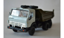 Камаз 55111-01 две запаски сер_хаки, масштабная модель, Элекон, scale43