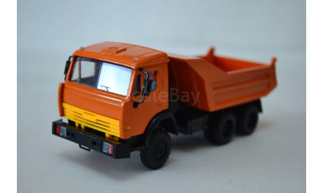 Камаз-55111, оранжевый_н, масштабная модель, Элекон, 1:43, 1/43