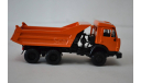 Камаз-55111, оранжевый_н, масштабная модель, Элекон, 1:43, 1/43