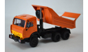 Камаз-55111, оранжевый_н, масштабная модель, Элекон, 1:43, 1/43