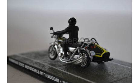 Kawasaki Z900 Motorcycle With Sidecar (The Spy Who Loved Me), сборная модель автомобиля, Ge Fabbri, scale43