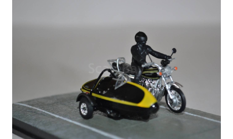 Kawasaki Z900 Motorcycle With Sidecar (The Spy Who Loved Me), сборная модель автомобиля, Ge Fabbri, scale43