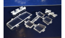 Комплект стёкол на  Tatra-815S1(ссм, аист), запчасти для масштабных моделей, КамАЗ, ИВ, 1:43, 1/43