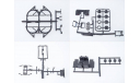 Сборная модель Краз 214 бортовой, сборная модель автомобиля, AVD Models, scale43