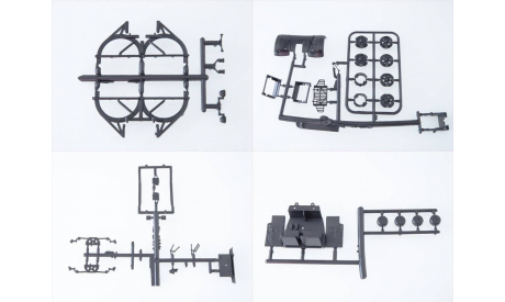 Сборная модель Краз 214 бортовой, сборная модель автомобиля, AVD Models, scale43