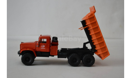 Краз 255 самосвал оранж, масштабная модель, НАП-АРТ, scale43