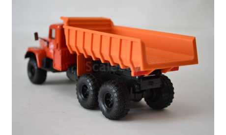 Краз 255 самосвал оранж, масштабная модель, НАП-АРТ, scale43