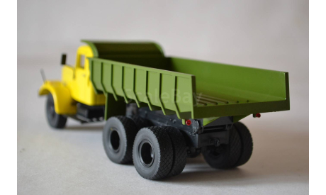 Краз 256Б1 самосвал (ж-зел), масштабная модель, Автоистория (АИСТ), scale43