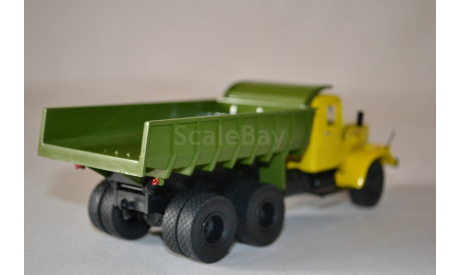 Краз 256Б1 самосвал (ж-зел), масштабная модель, Автоистория (АИСТ), scale43