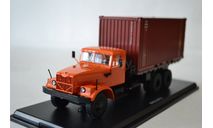 Краз 257Б1 с контейнером, масштабная модель, Start Scale Models (SSM), 1:43, 1/43